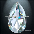 Machine cut almond crystal chandelier lighting parts